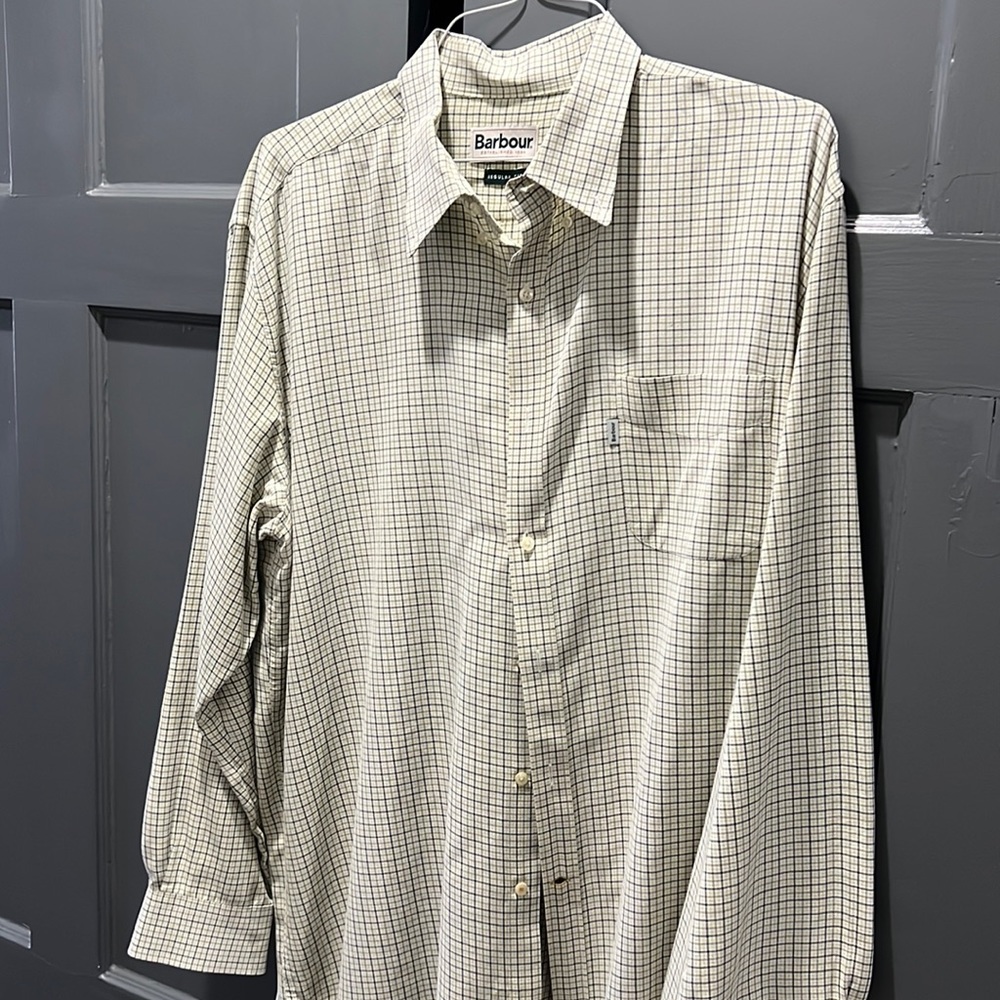 Barbour Men’s Dress Shirt. Size XXL
